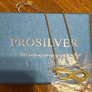 Gold Infinity Necklace